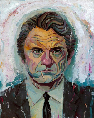 Illustration for article titled Here are some pics from an upcoming Tarantino vs. Coen brothers art show